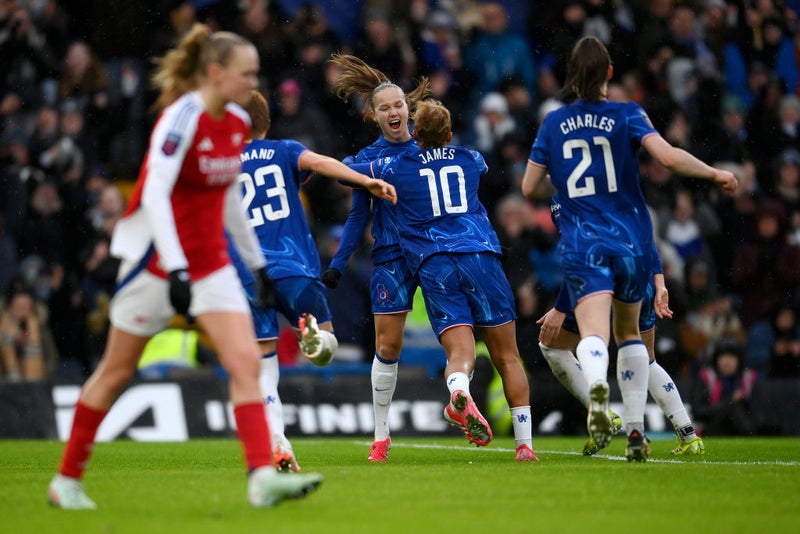 Chelsea extend lead in title race after Arsenal and Katie McCabe see red