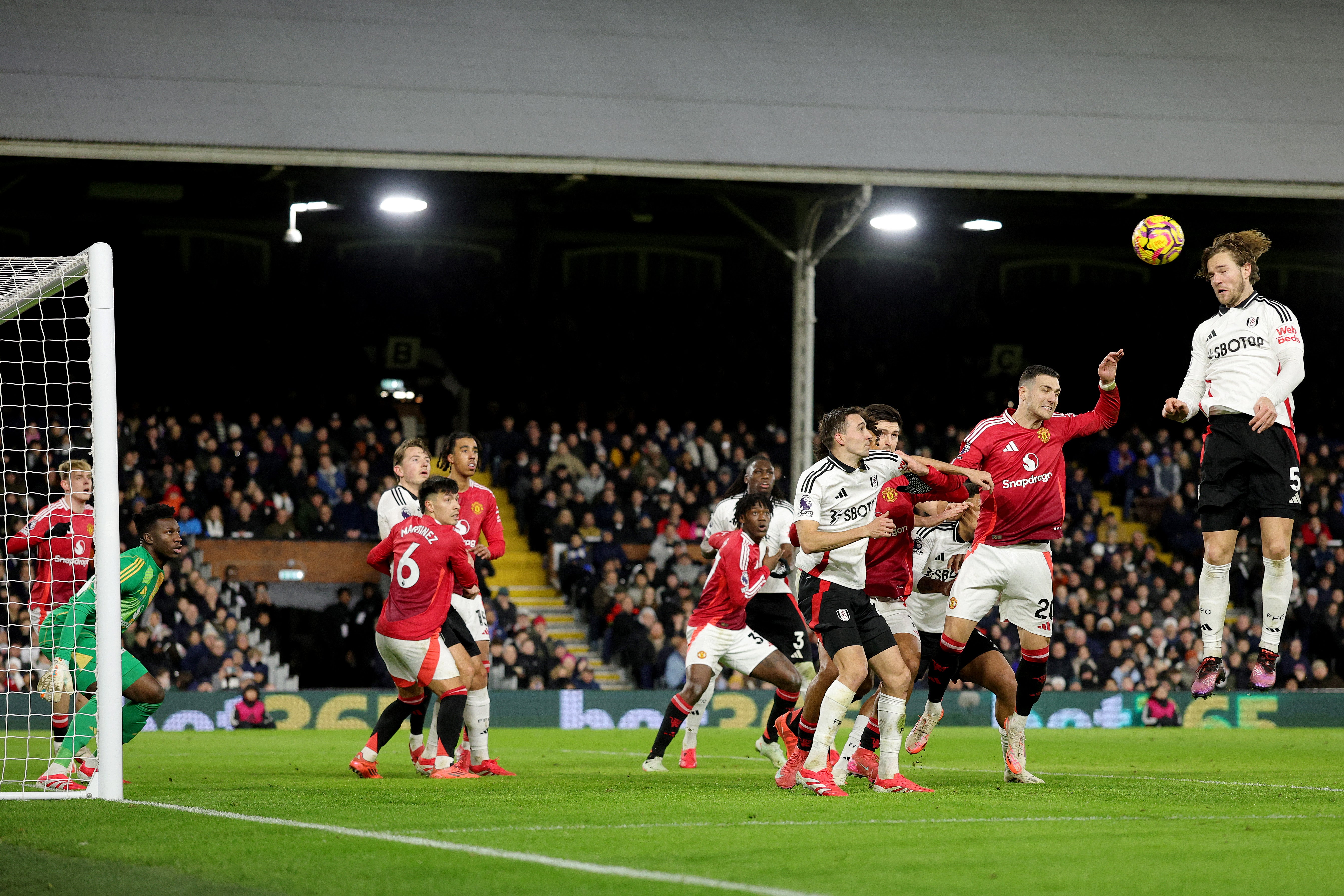 Toby Collyer cleared Joachim Andersen's headed effort off the line