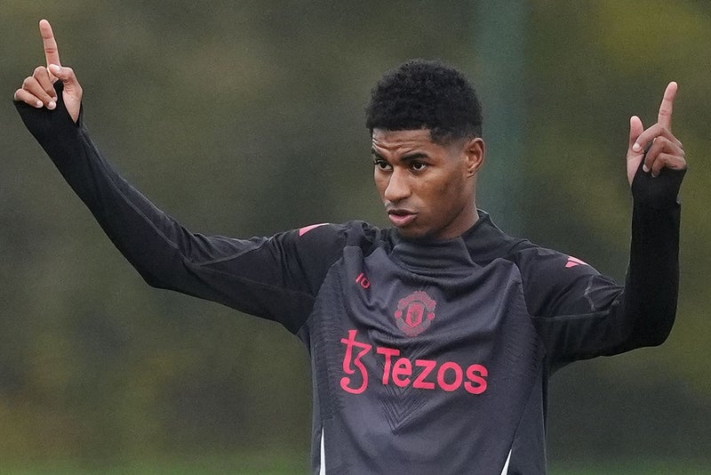 Ruben Amorim says goalkeeping coach is more likely to play than Marcus Rashford