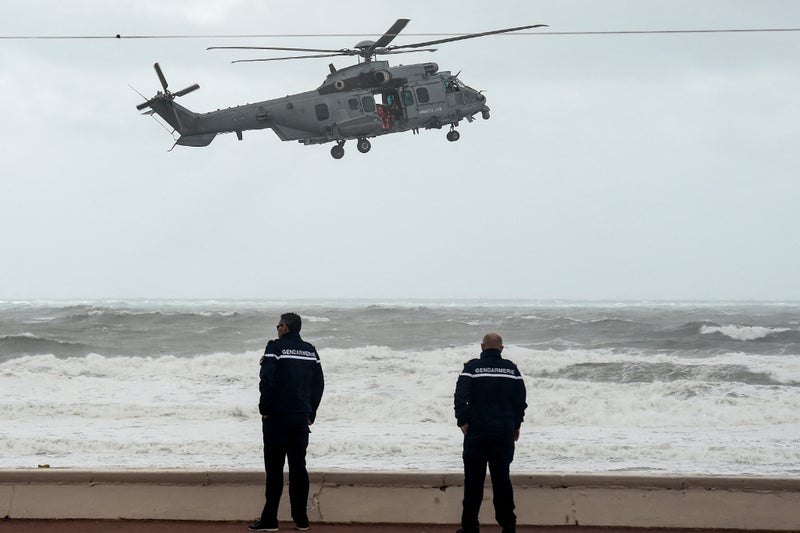 Storm Herminia: Urgent search for 73-year-old Briton missing at sea after empty life raft found