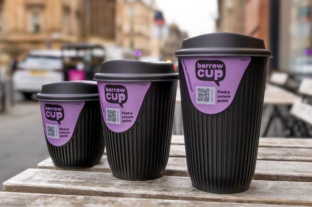 Different sizes of Borrow Cups (Borrow Cup/PA)