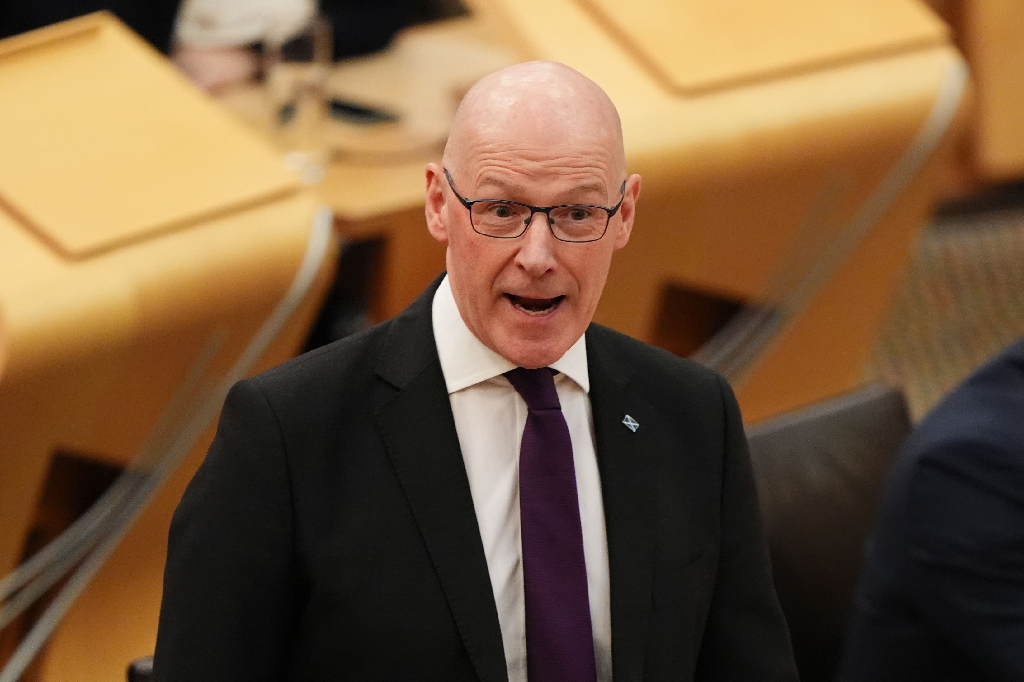 First Minister John Swinney is expected to announce an expansion of primary care services (Andrew Milligan/PA)