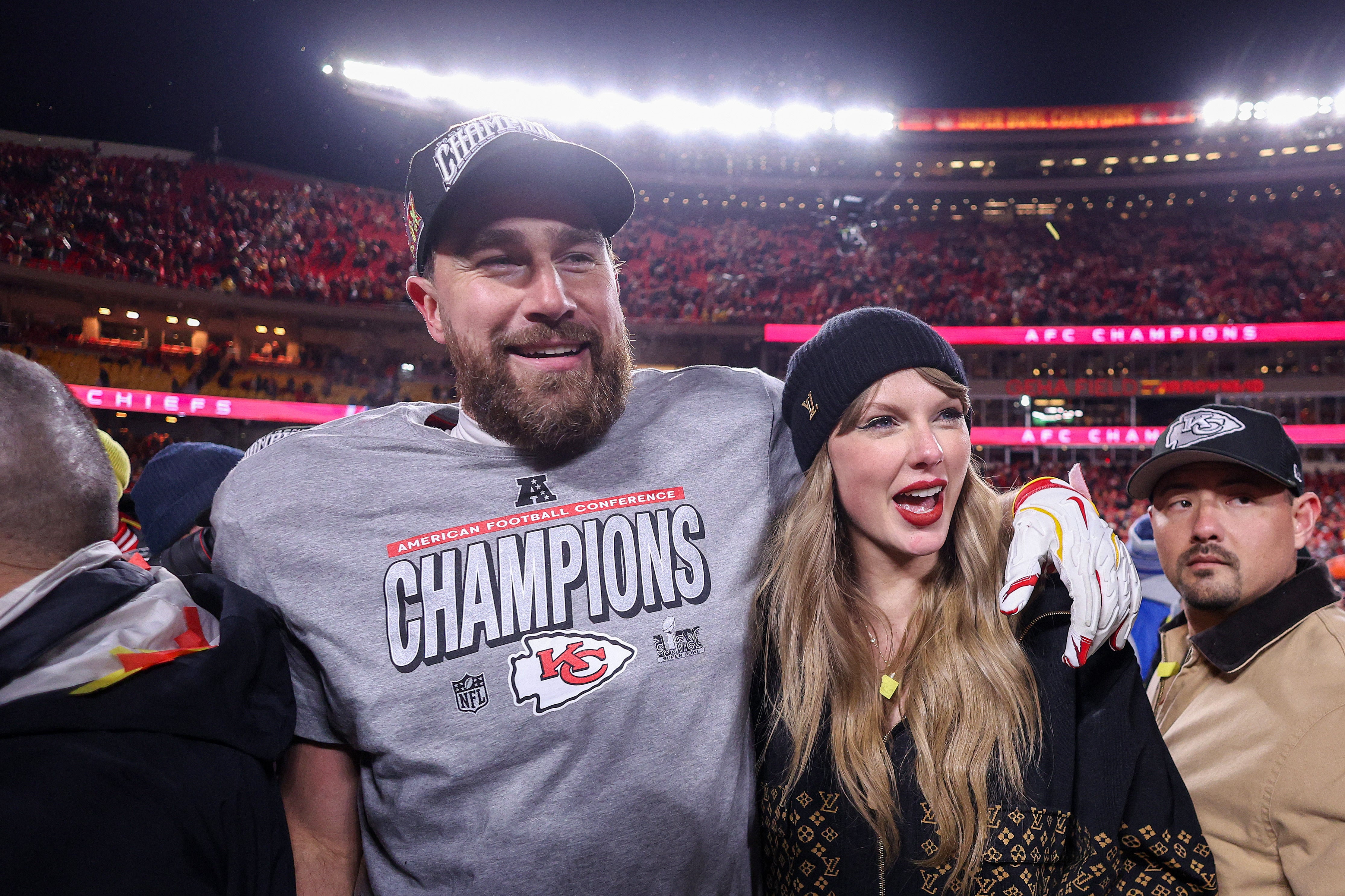 Kelce and Swift have been dating for over one year