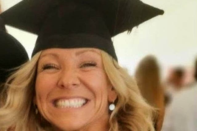 <p>  Claire Chick, 48, was found seriously injured a street in Plymouth, before being pronounced dead in hospital </p>