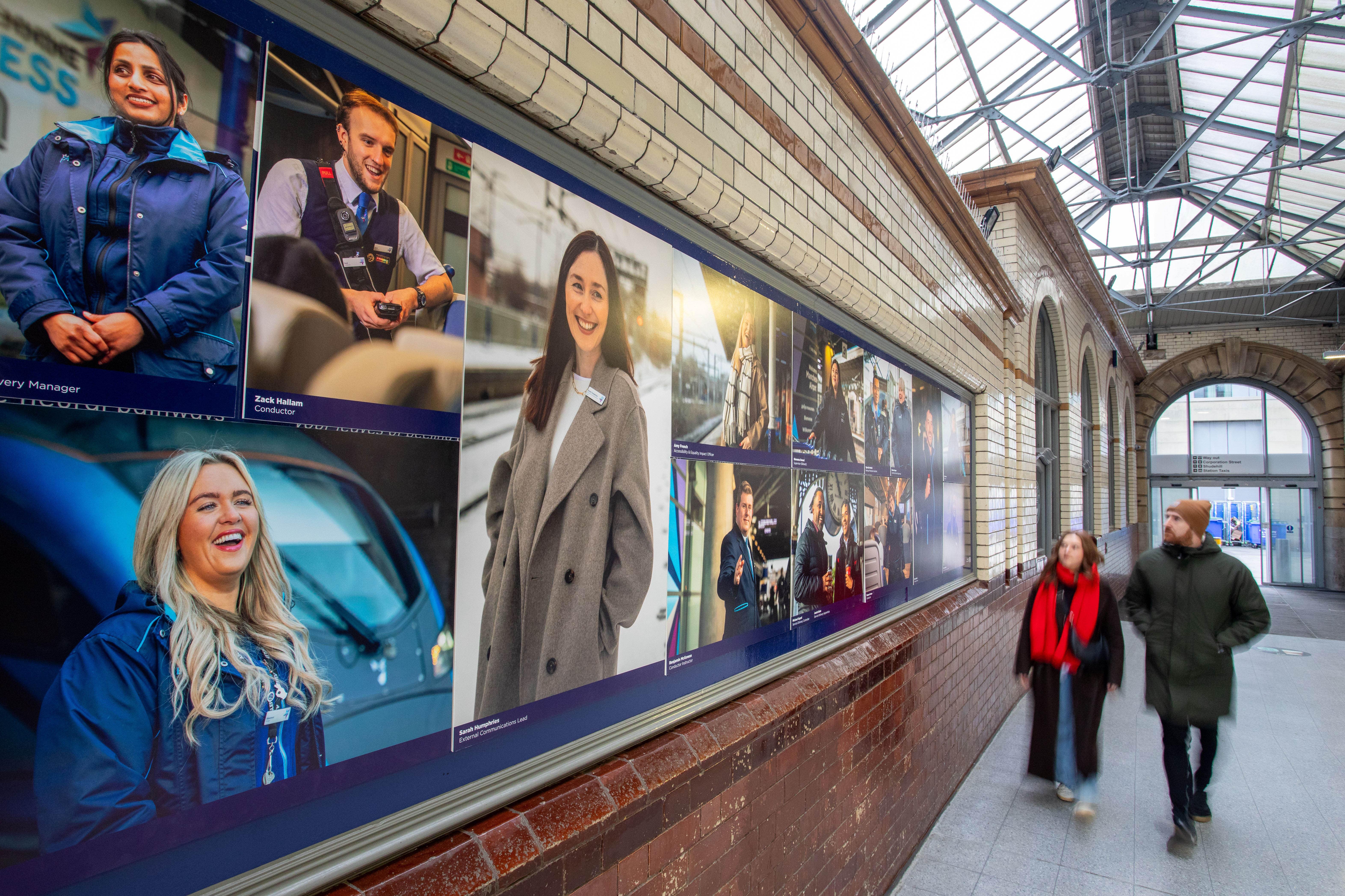 Train operator TransPennine Express has said there is ‘more work to be done’ to encourage women and people from diverse backgrounds to join the industry (Jason Lock/TransPennine Express/PA)