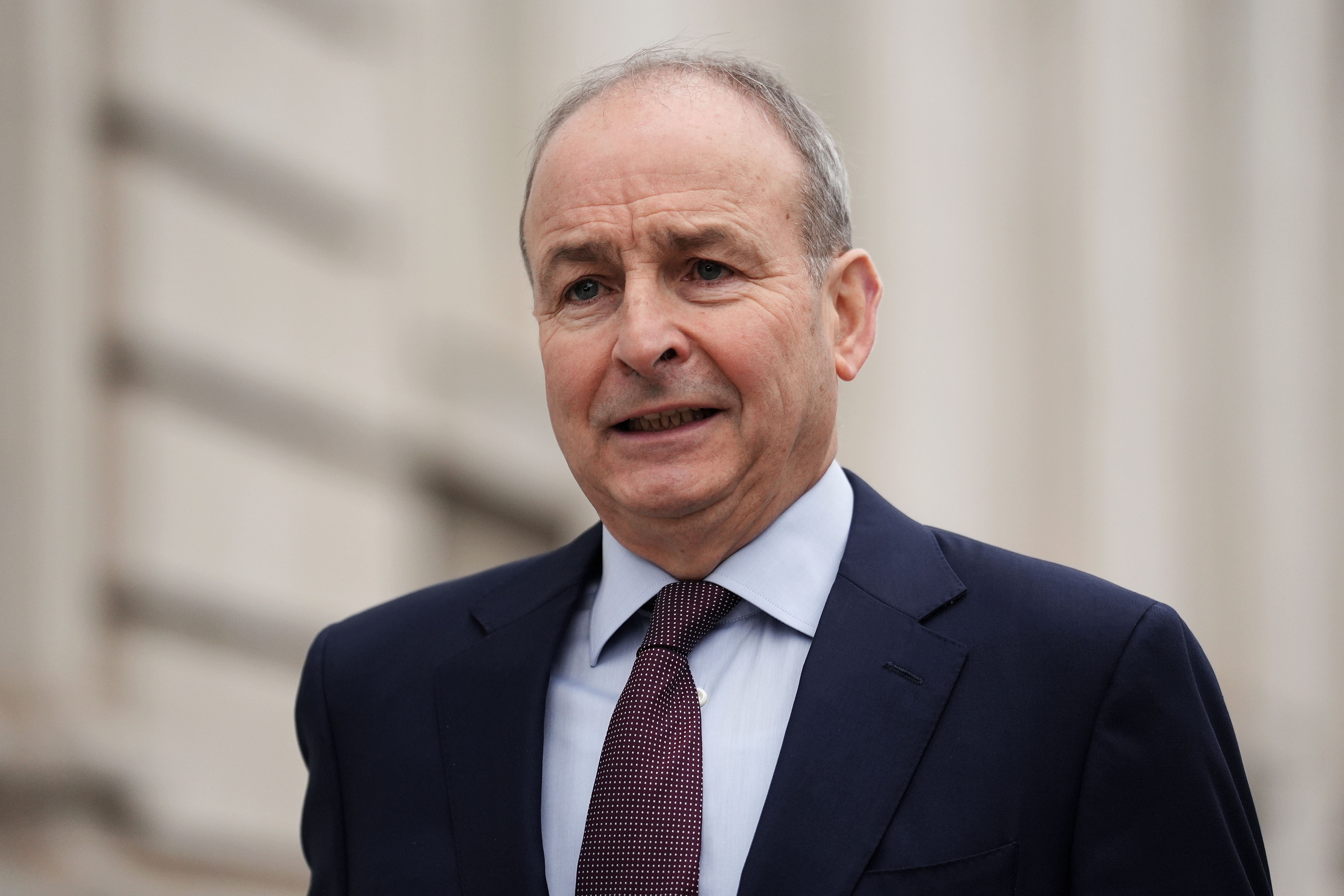 Micheal Martin (Brian Lawless/PA)