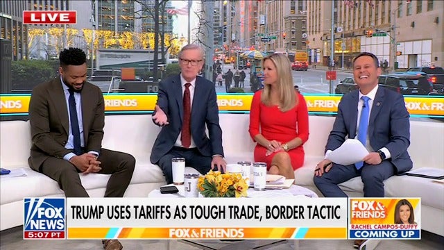 Fox News host Steve Doocy asks whether Americans would “pay an extra quarter on a cup of coffee to send those people back,” referencing Colombian migrants.