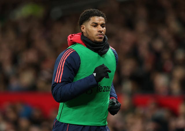 <p>Marcus Rashford has been frozen out at Manchester United</p>