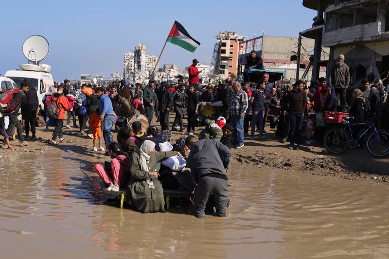 Palestinians return to their destroyed homes in north Gaza: ‘The war has taken everything precious to us’ 