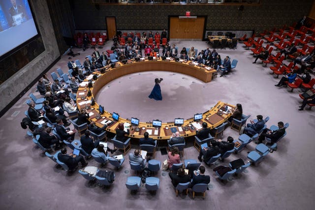 Israel Syria Lebanon UN Security Council