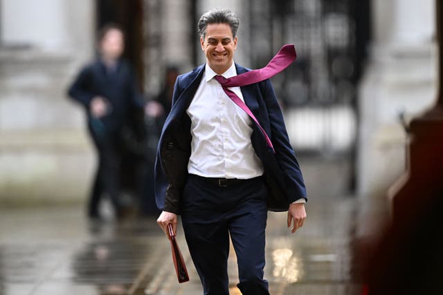 <p>Energy secretary Ed Miliband</p>