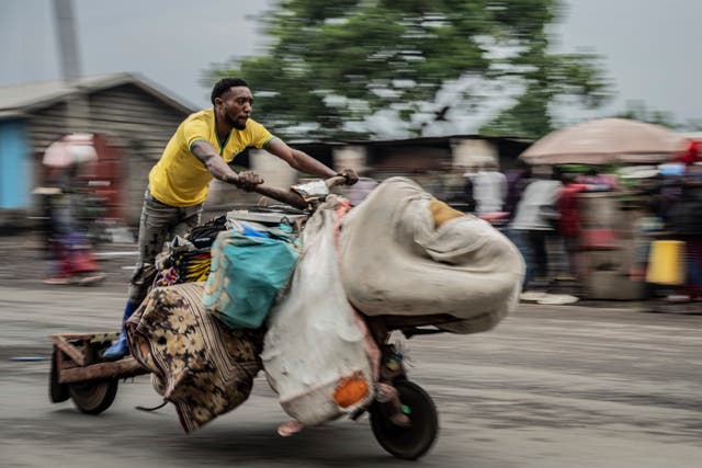 APTOPIX Congo Fighting