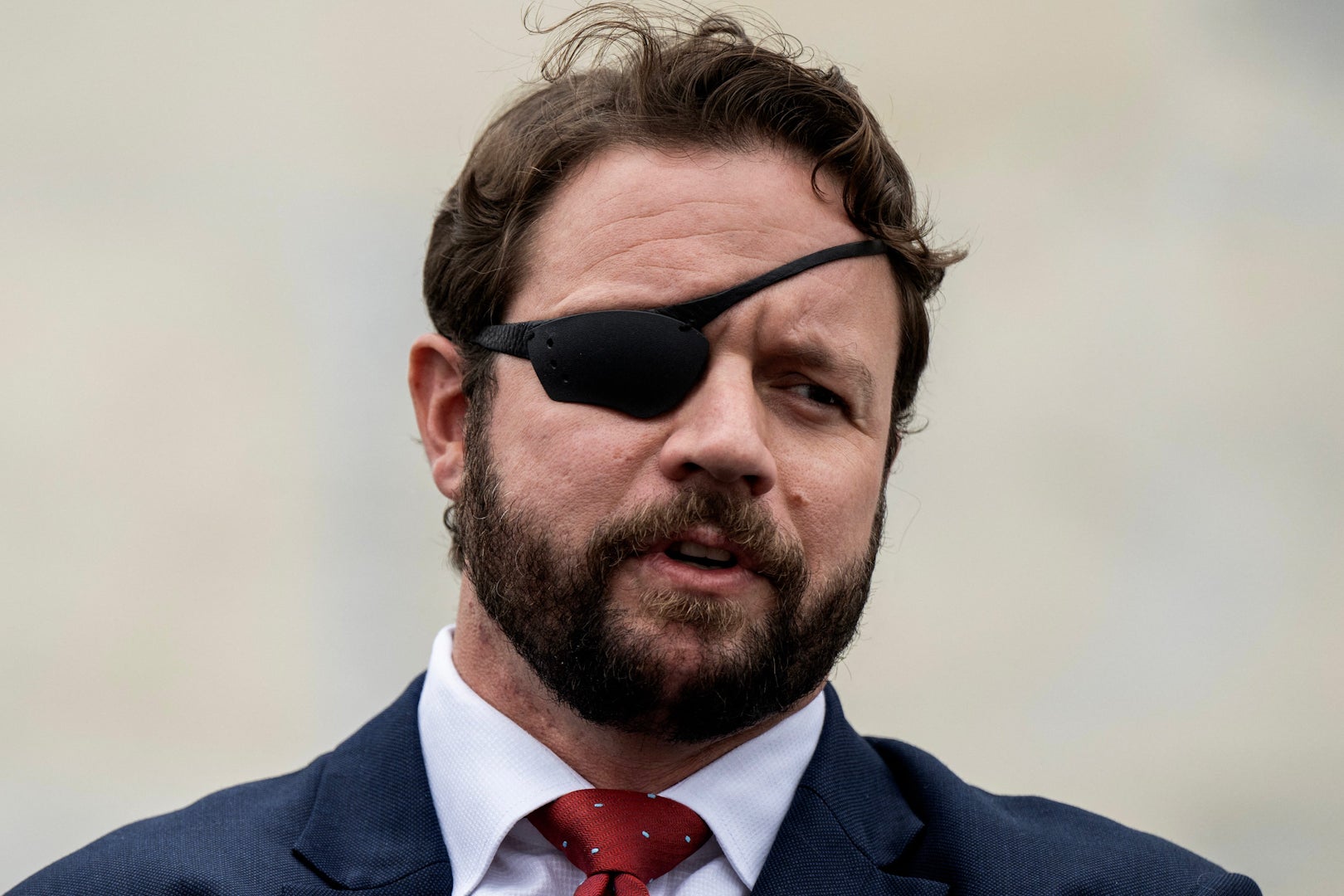 Texas Republican Rep. Dan Crenshaw also caused offense with his response to the same X post complaining about the inflated cost of living (Getty)