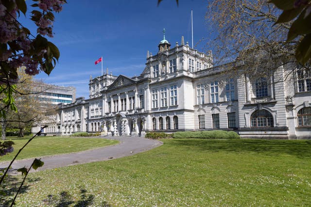 Cardiff University has proposed cutting 400 jobs and various degree programmes (Alamy/PA)