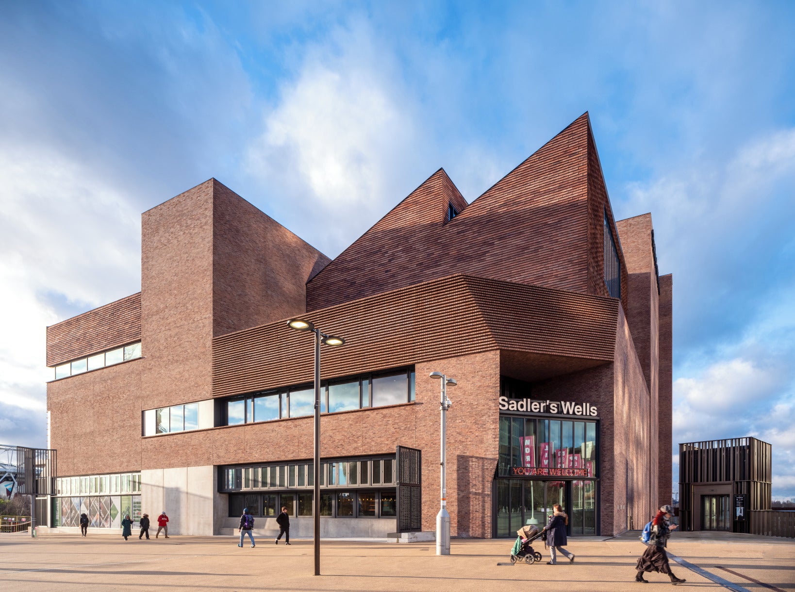 Sadler’s Wells East, designed by architects O’Donnell and Tuomey