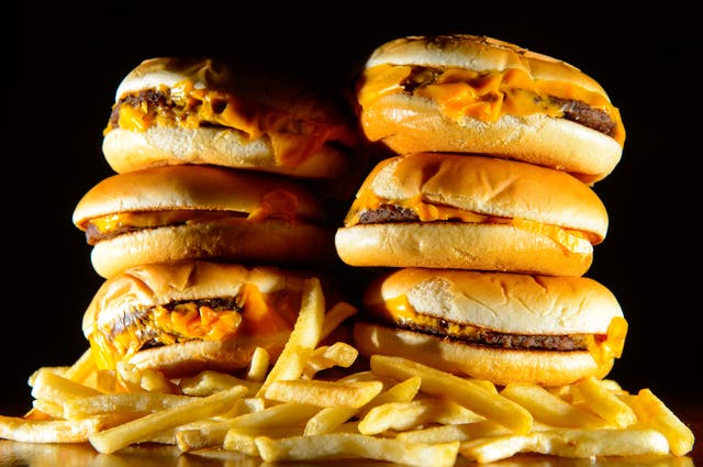 <p>Estimates suggest 10 million people in the UK are addicted to junk food</p>