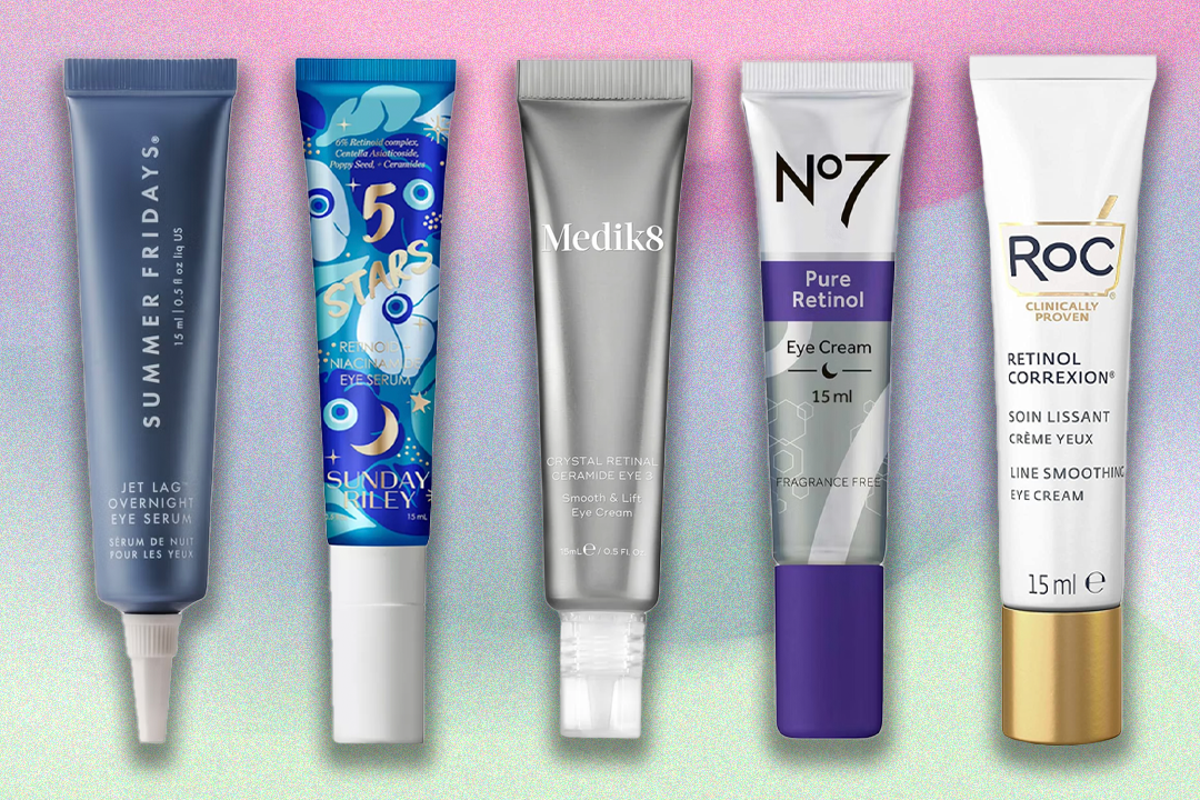 15 best retinol eye creams to banish bags and improve wrinkles