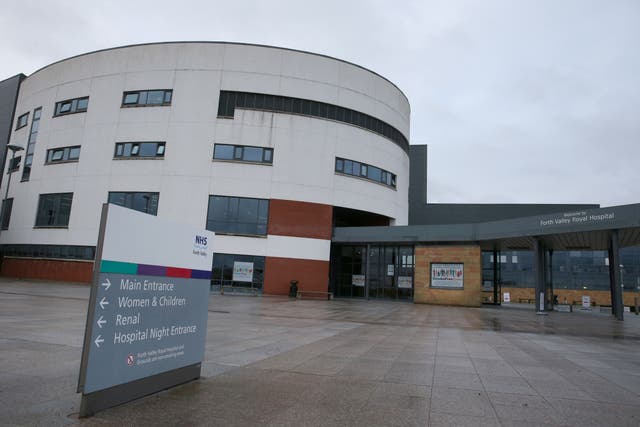 MSPs were told the back up generator at Forth Valley Royal Hospital ‘failed’ during Storm Eowyn on Friday (Andrew Milligan/PA)