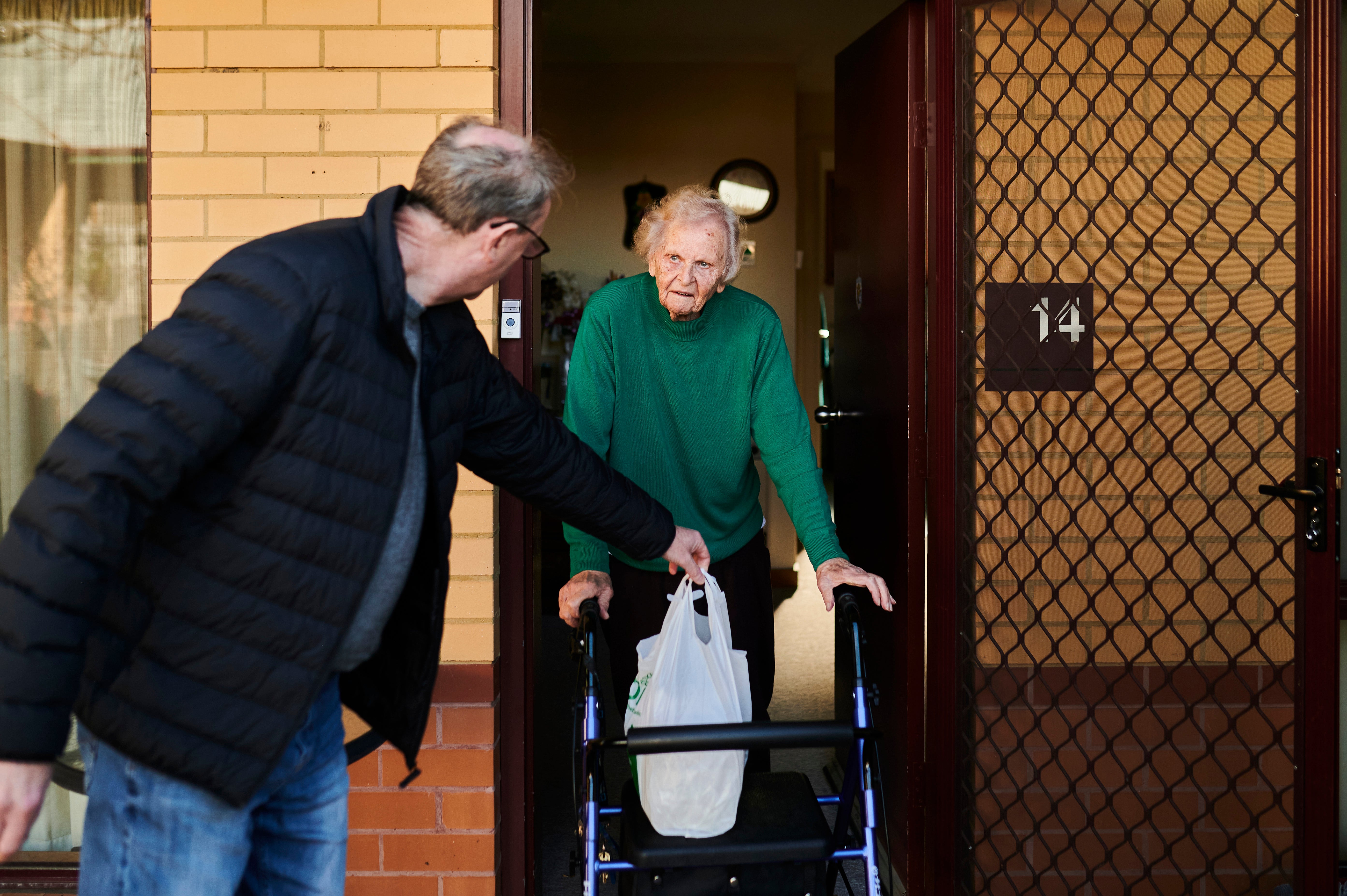 A Meals on Wheels spokesperson told the HuffPost: ‘The uncertainty right now is creating chaos for local Meals on Wheels providers not knowing whether they should be serving meals today. Which unfortunately means seniors will panic not knowing where their next meals will come from.’