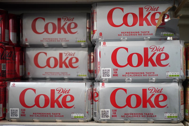 ‘Limited distribution’ in UK of drinks covered by Coca-Cola recall, FSA says