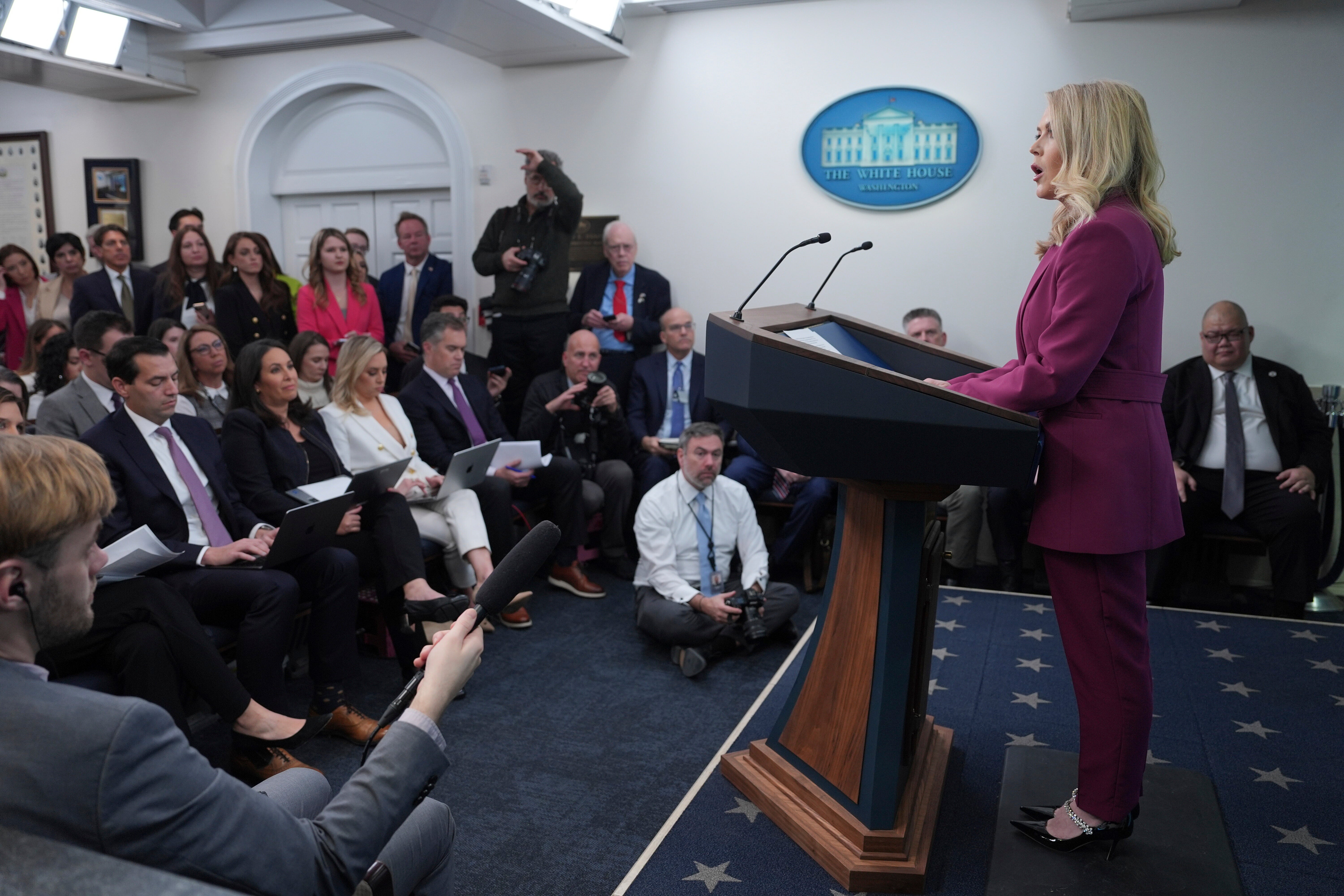 Social media influencers will now be invited to White House press briefings, Leavitt announced