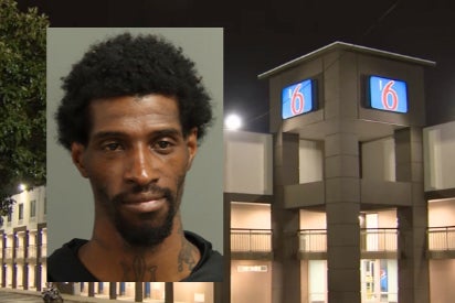 <p>Carl Thomas Bennett, Jr. is accused of attacking a woman at a North Carolina motel </p>