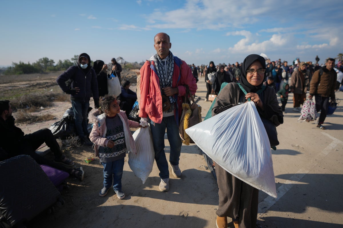 This is what one family in Gaza returned home to after 15 months of war