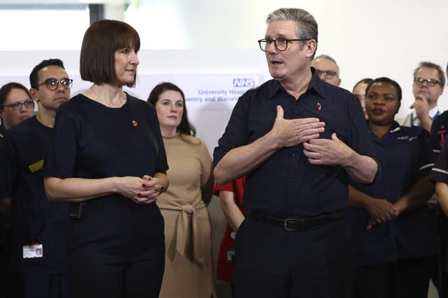 <p>Chancellor Rachel Reeves and Prime Minister Sir Keir Starmer say they are focusing on growth (Darren Staples/PA)</p>