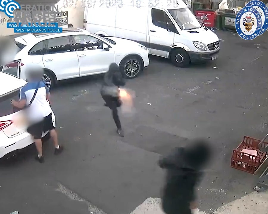 <p>Armed police arrest gunman after broad daylight car park shootout</p>