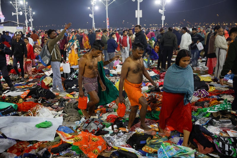 Kumbh Mela stampede latest: Many feared dead in crowd crush at world’s largest religious festival