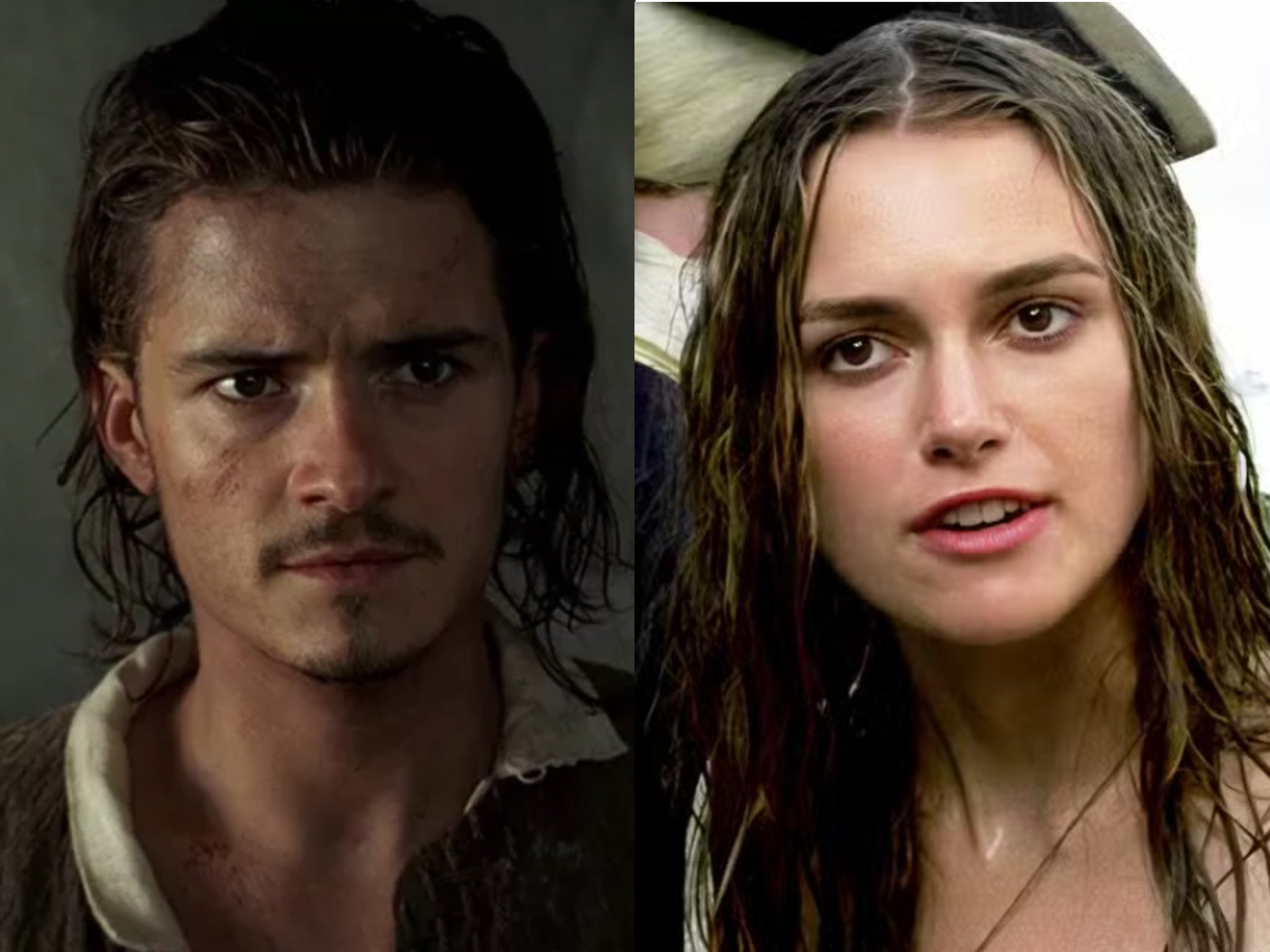 ‘Pirates of the Caribbean’ stars Orlando Bloom and Keira Knightley