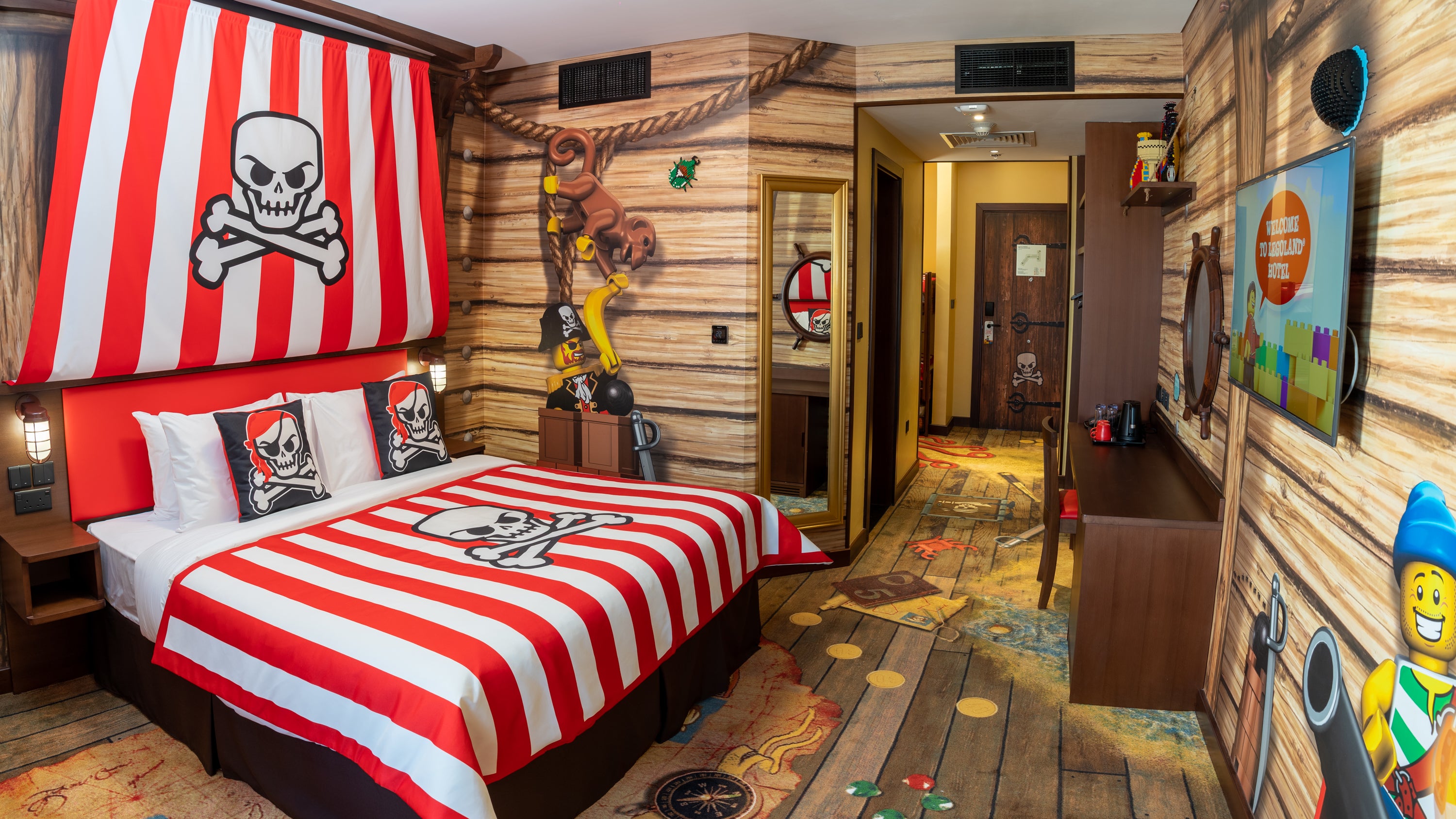 Rooms for your little ones can’t get better than this, from pirate to Ninjago themes