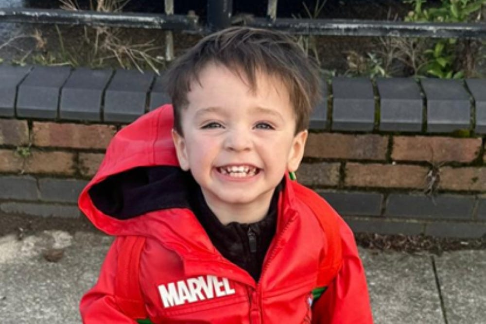 Two-year-old Jude Gerrard who died after a medical episode at the Early Learners Day Nursery in Bootle, Merseyside (Family handout/PA)