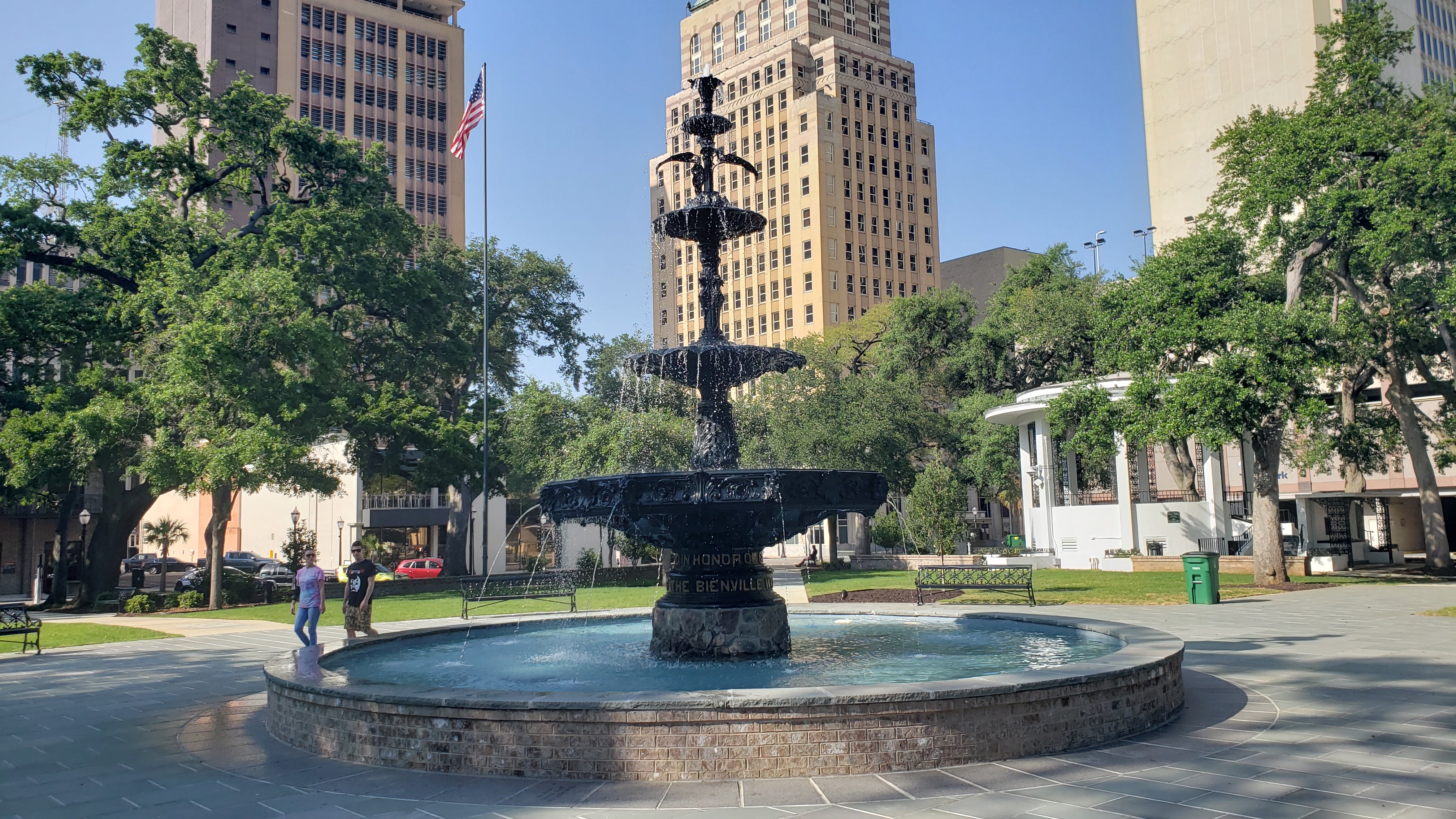 Bienville Square in Mobile, Alabama