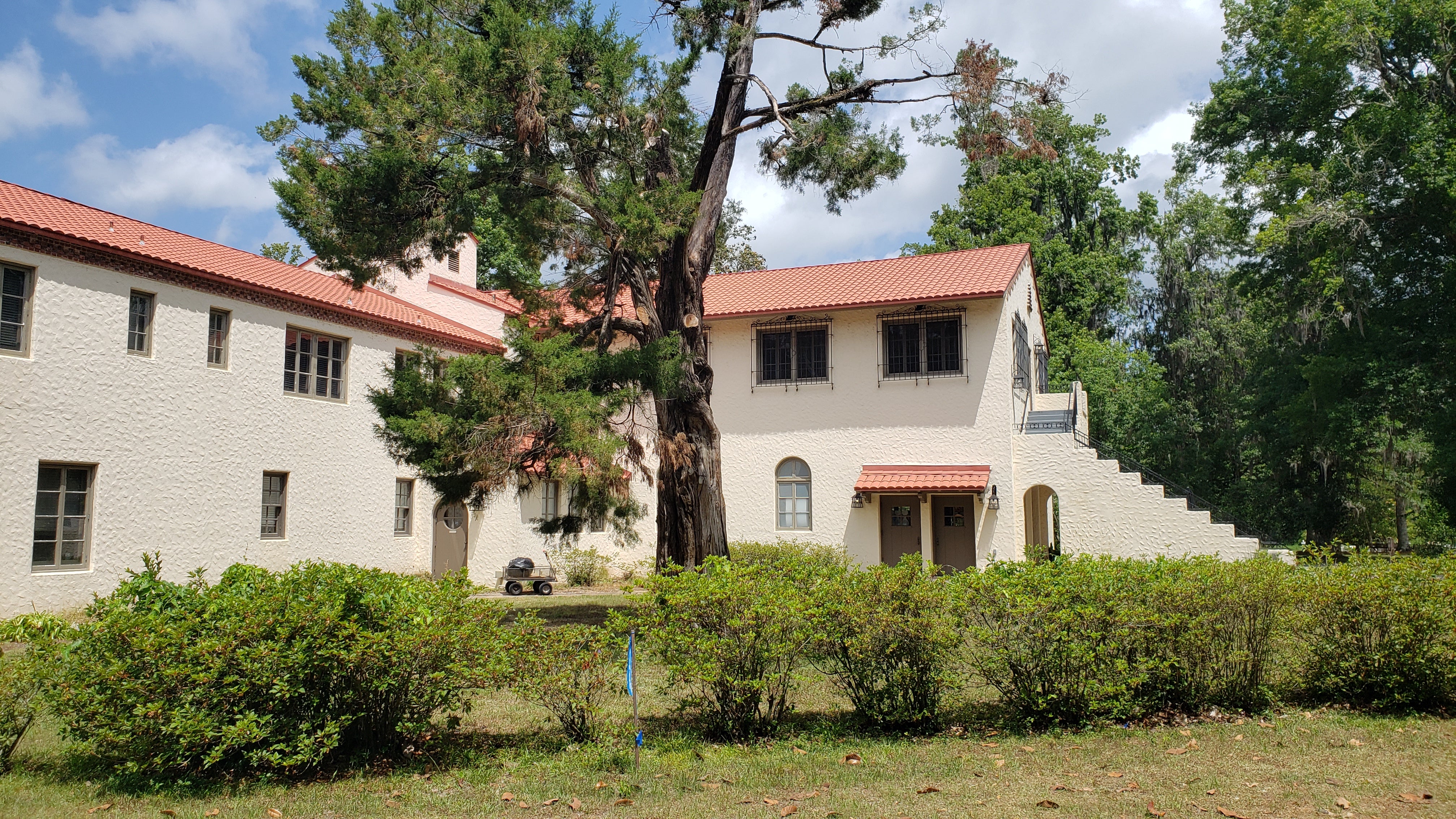 O alojamento em Wakulla Springs State Park é uma obra -prima art déco da década de 1930