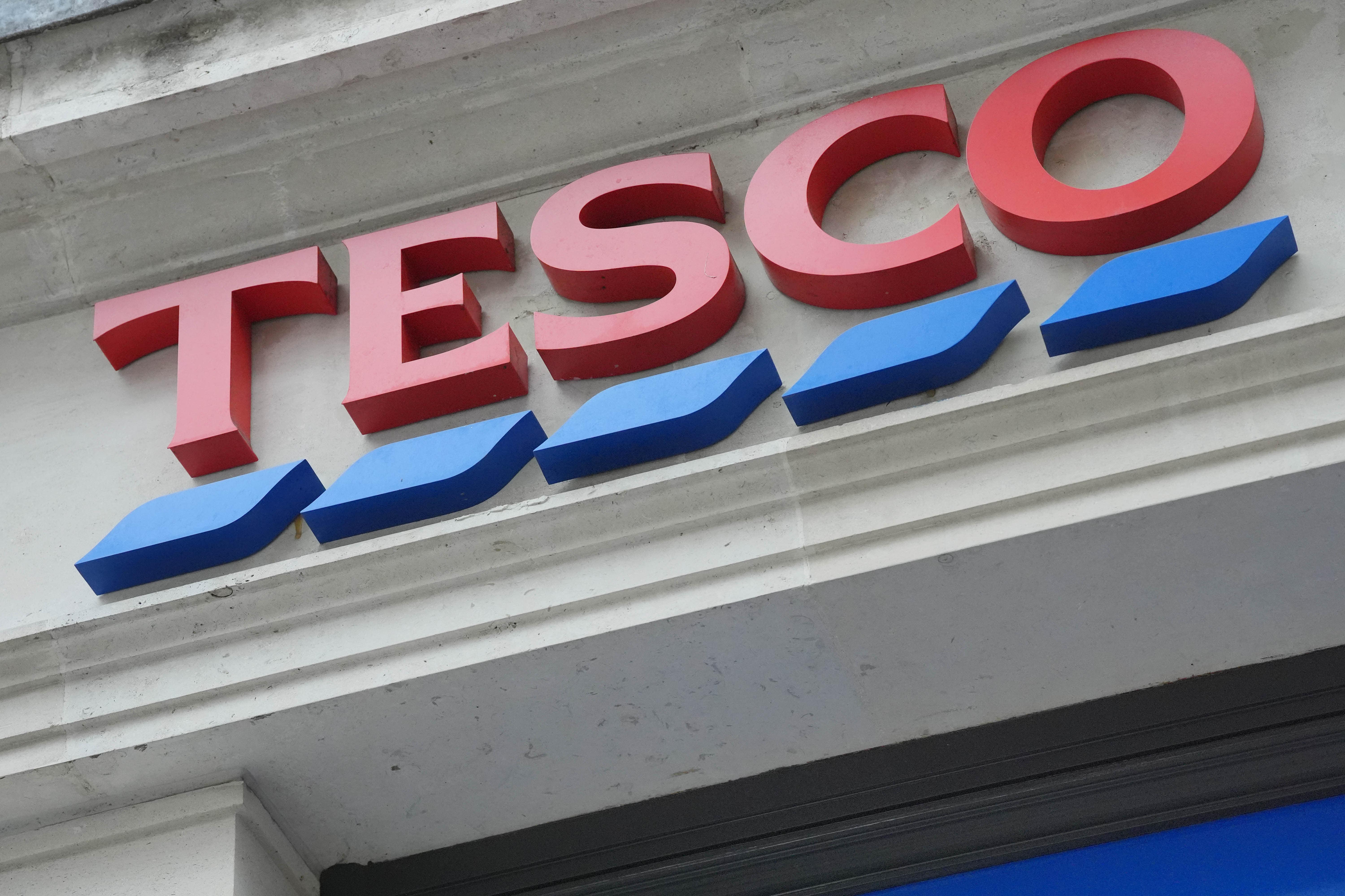 Popular choice Tesco dropped a place to become the fourth cheapest UK supermarket (Jonathan Brady/PA)