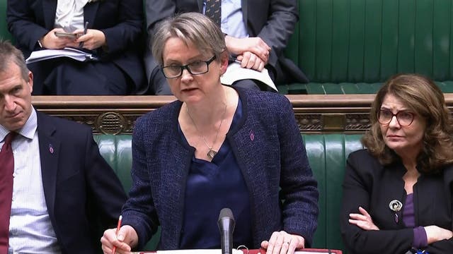 <p>Home Secretary Yvette Cooper gives a statement in the House of Commons on the inquiry that is being set up following the Southport murders (UK Parliament/PA)</p>