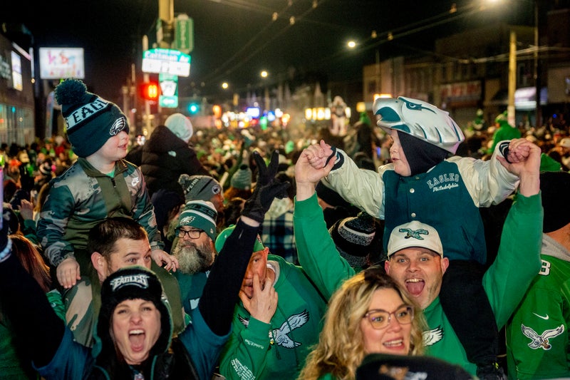 Fan hurt while celebrating Philadelphia Eagles win dies from his injuries