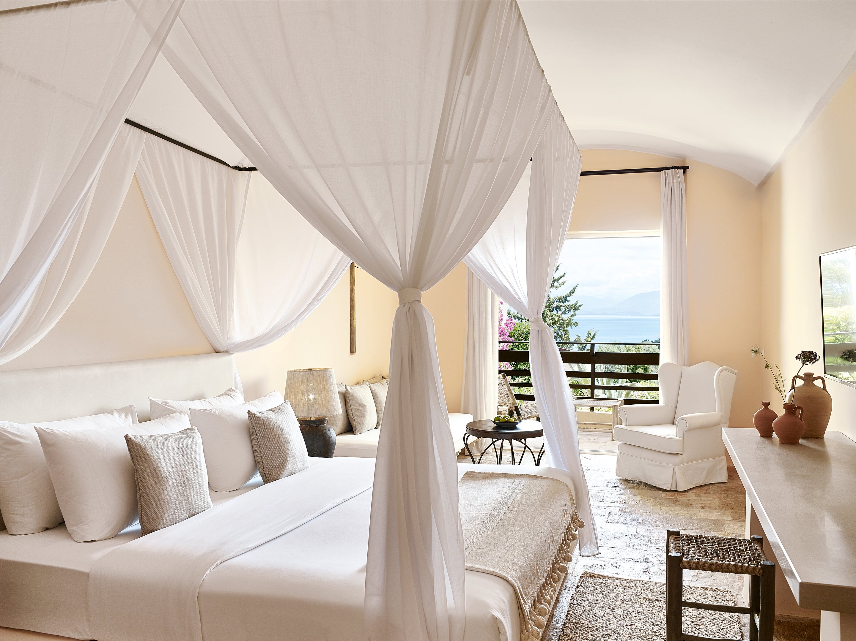 All-inclusive indulgence allows you to go all out on your Grecian getaway at this Grecotel