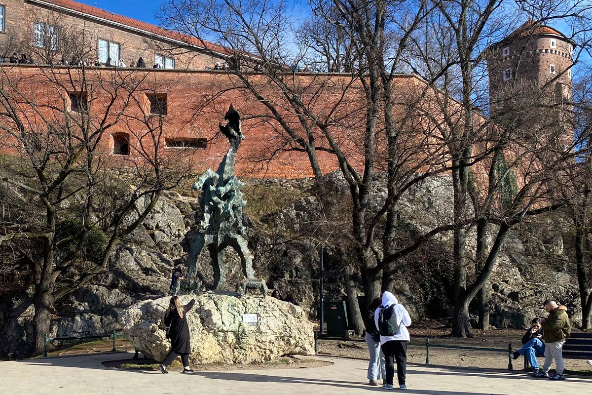 Krakow's fire-spitting dragon sculpture will hold its breath for a fuel-saving checkup