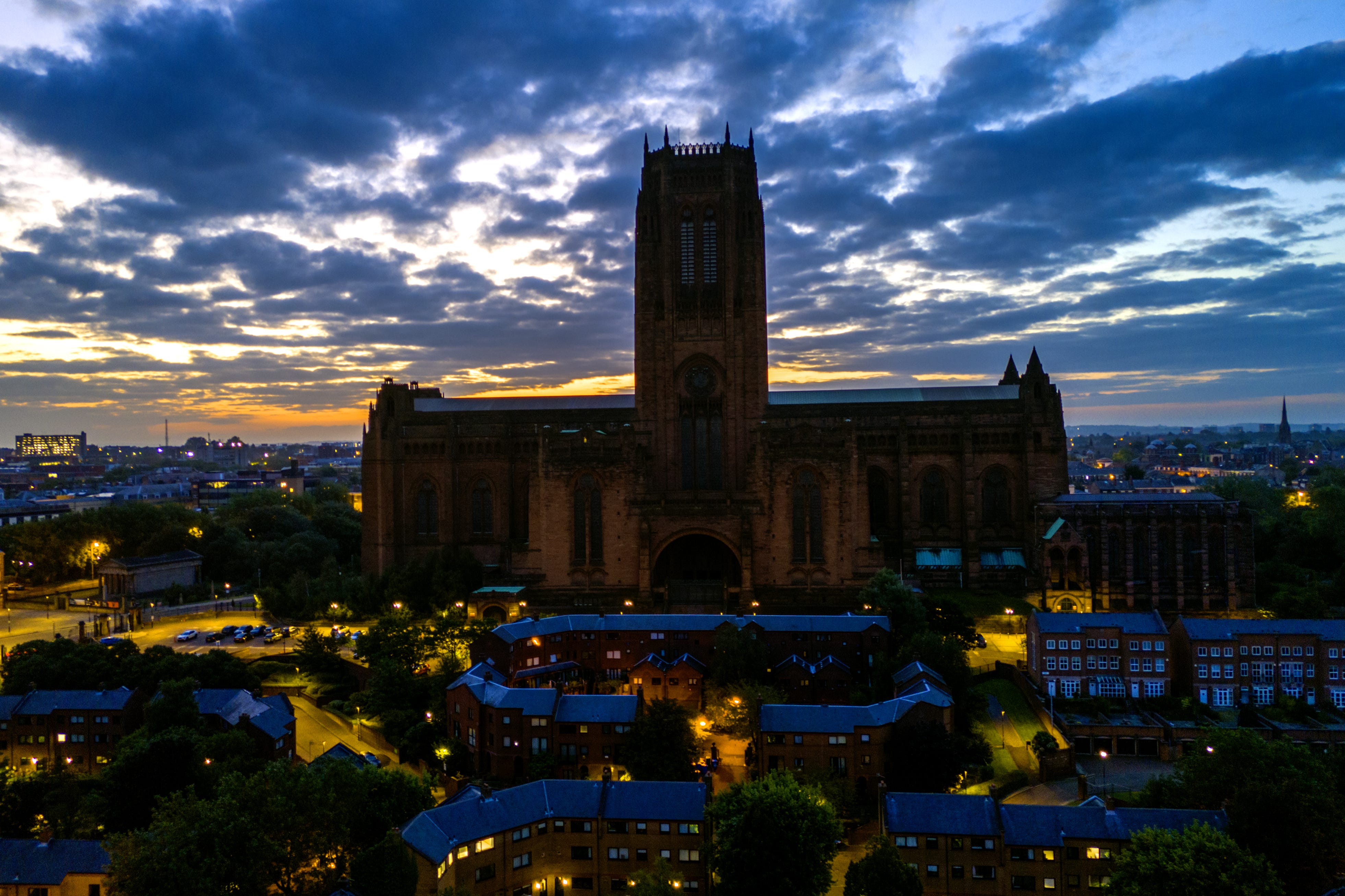 The Anglican Cathedral in Liverpool (PA)