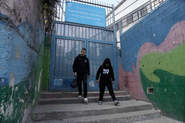 Israel Palestinians Closing UNRWA