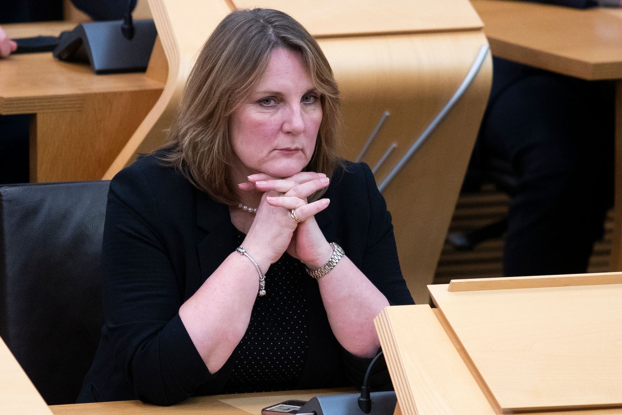 Michelle Ballantyne while serving as a Conservative MSP (Jane Barlow/PA)