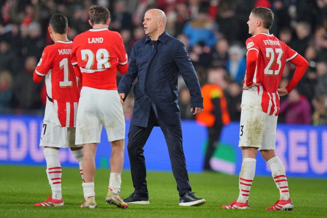 PSV beat Liverpool in the final match of the Champions League league phase (AP Photo/Peter Dejong)