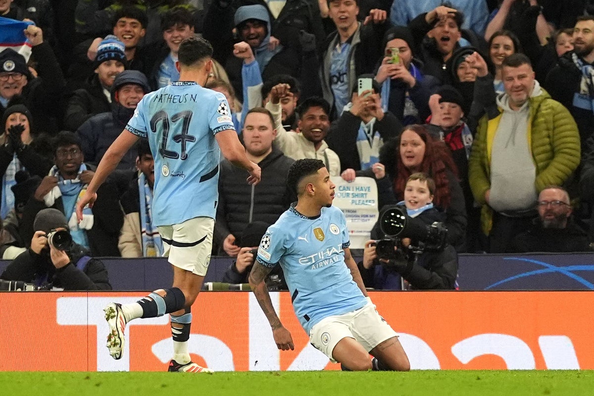 Manchester City survive a shock to keep their Champions League campaign alive