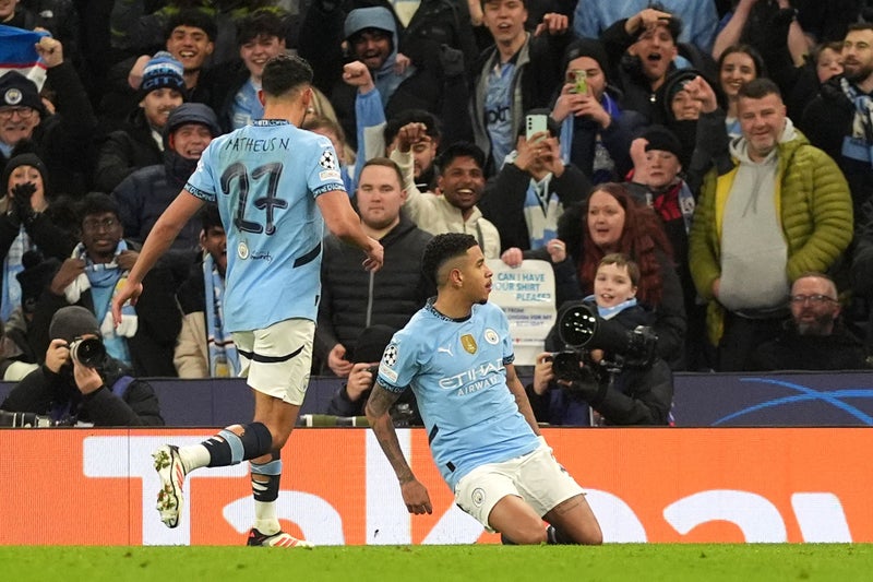 Manchester City survive a shock to keep their Champions League campaign alive