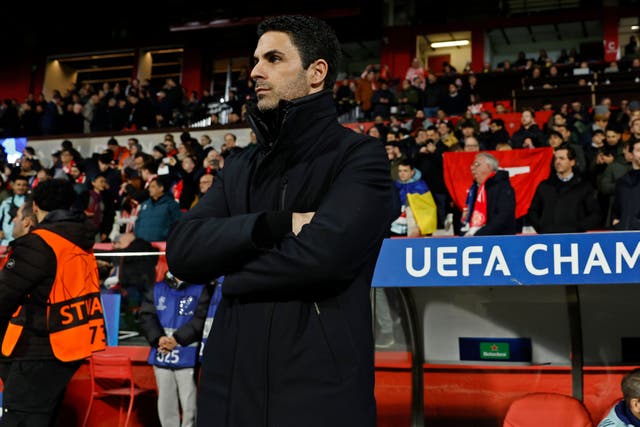 Mikel Arteta’s side secured their spot in the last 16 (AP Photo/Joan Monfort)