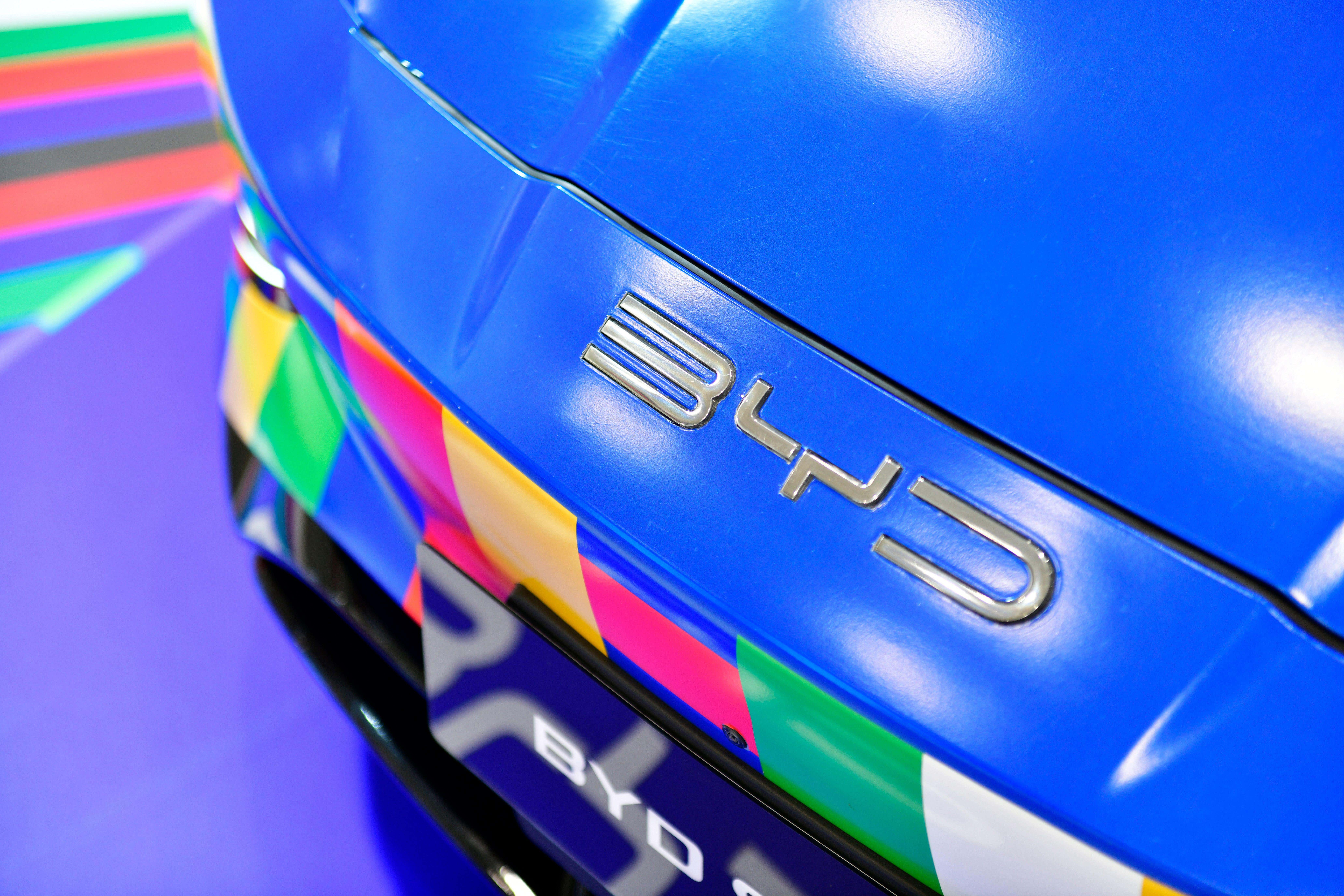 Chinese brands including BYD, GWM and Omoda are gaining ground in the UK automotive market (PA)