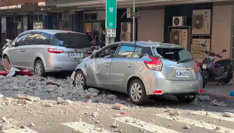 5.6 magnitude earthquake shakes buildings in Taiwan, as a series of temblors hits the island