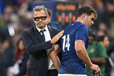 France opt for bold Springboks-style tactic as Damian Penaud and Matthieu Jalibert dropped for Italy clash